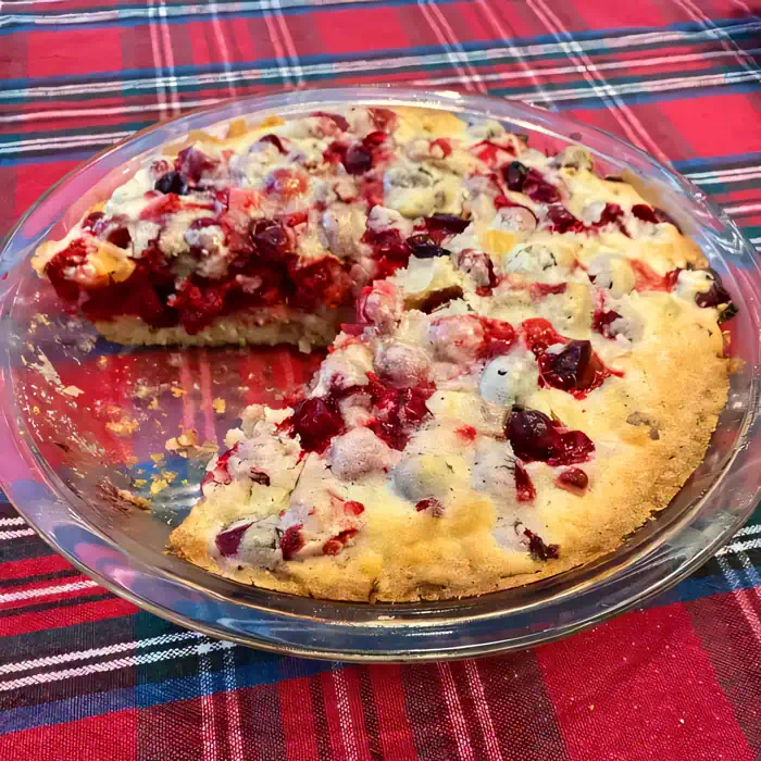 Crustless Cranberry Pie Recipe