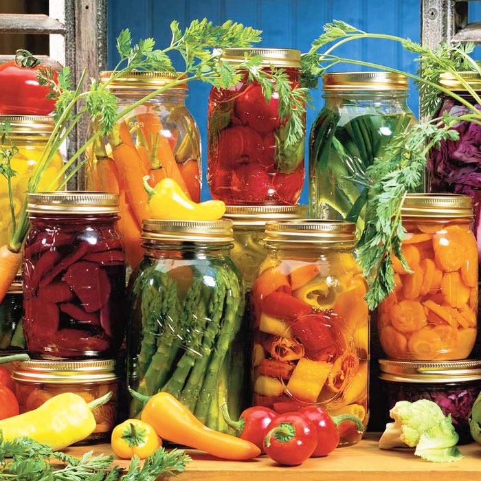 Fruits and Vegetables for Canning