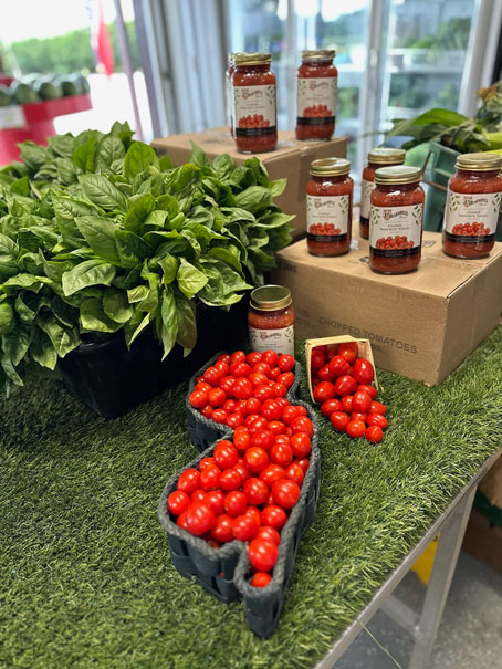 Buy Crushed Sweet Berry Tomato with Basil | Muzzarelli Farms in Vineland, NJ