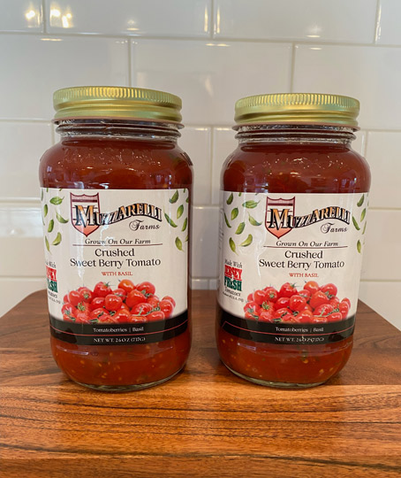 Buy Crushed Sweet Berry Tomato with Basil | Muzzarelli Farms in Vineland, NJ